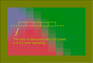 Color: Every other pixel